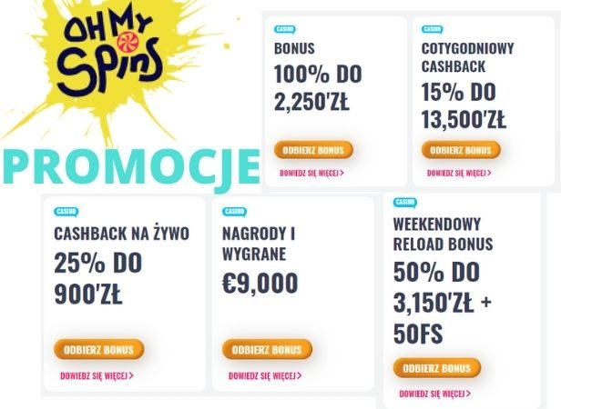 PROMOCJE oh my spins
